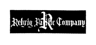 R REHRIG PACIFIC COMPANY logo