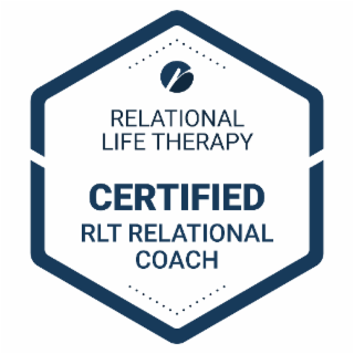 R RELATIONAL LIFE THERAPY CERTIFIED RLT RELATIONAL COACH logo