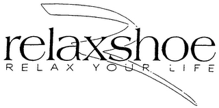 R RELAXSHOE RELAX YOUR LIFE logo