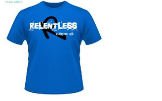 R RELENTLESS CLOTHING CO logo
