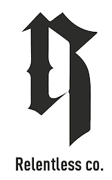 R RELENTLESS COMPANY logo