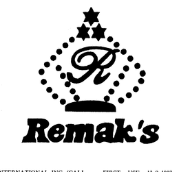 R REMAK'S logo
