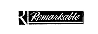 R REMARKABLE logo