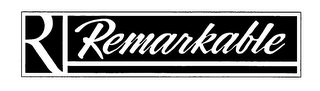R REMARKABLE logo