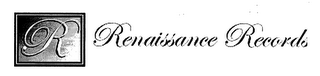R RENAISSANCE RECORDS logo