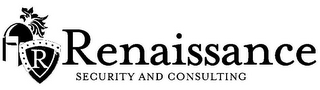 R RENAISSANCE SECURITY AND CONSULTING logo