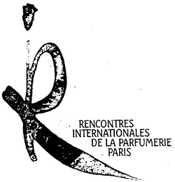R RENCONTRES INTERNATIONALES DE LA PARFUMERIE PARIS logo