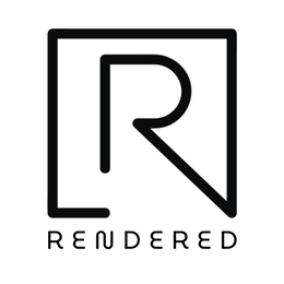 R RENDERED logo