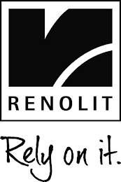R RENOLIT RELY ON IT. logo