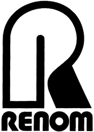 R RENOM logo