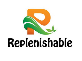 R REPLENISHABLE logo