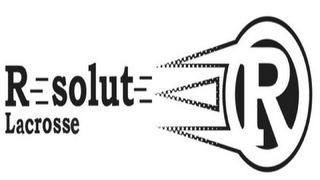 R RESOLUTE LACROSSE logo