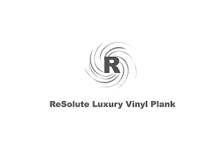 R RESOLUTE LUXURY VINYL PLANK logo