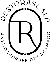 R RESTORASCALP ANTI-DANDRUFF DRY SHAMPOO logo