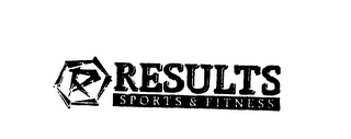 R RESULTS SPORTS & FITNESS logo