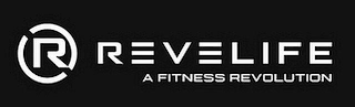 R REVELIFE A FITNESS REVOLUTION logo