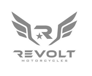 R REVOLT MOTORCYCLES logo