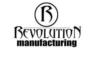 R REVOLUTION MANUFACTURING logo