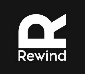 R REWIND logo