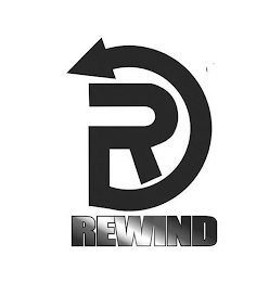 R REWIND logo