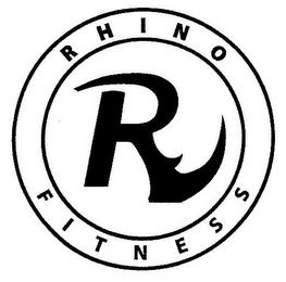 R RHINO FITNESS logo