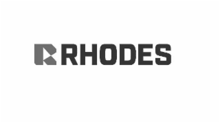 R RHODES logo