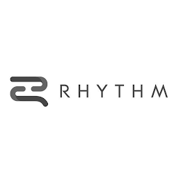 R RHYTHM logo