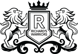 R RICHARD'S WARRIORS logo