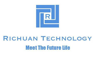 R RICHUAN TECHNOLOGY MEET THE FUTURE LIFE logo