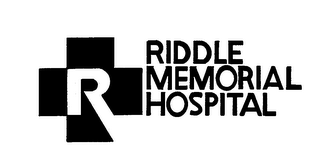 R RIDDLE MEMORIAL HOSPITAL logo