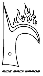 R RIDE BACKWARDS logo