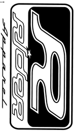 R RIDER APPAREL logo