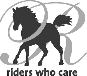 R RIDERS WHO CARE logo