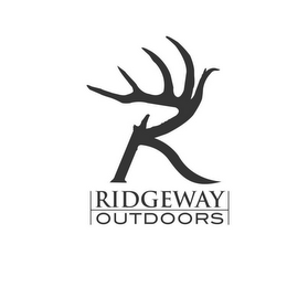 R RIDGEWAY OUTDOORS logo
