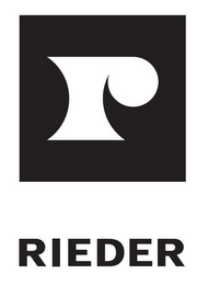 R RIEDER logo