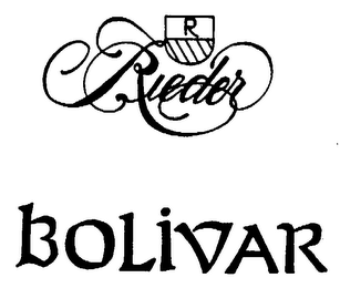 R RIEDER BOLIVAR logo