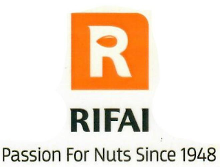 R RIFAI PASSION FOR NUTS SINCE 1948 logo