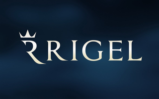 R RIGEL logo
