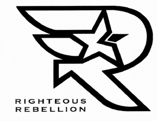 R RIGHTEOUS REBELLION logo