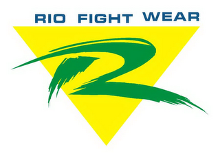 R RIO FIGHT WEAR logo