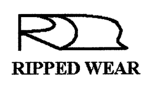 R RIPPED WEAR logo