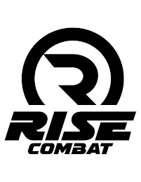 R RISE COMBAT logo