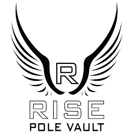 R RISE POLE VAULT logo