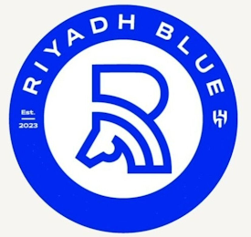R RIYADH BLUE EST. 2023 S logo