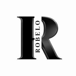 R ROBELO logo