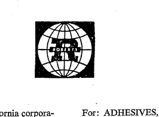R ROBERTS logo