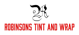 R ROBINSONS TINT AND WRAP logo