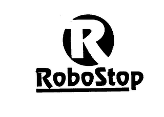 R ROBOSTOP logo