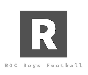 R ROC BOYS FOOTBALL logo