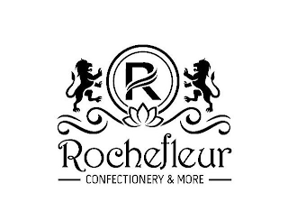 R ROCHEFLEUR CONFECTIONERY & MORE logo